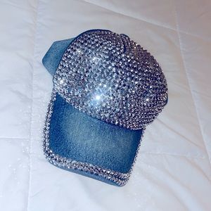 Sparkly denim hat